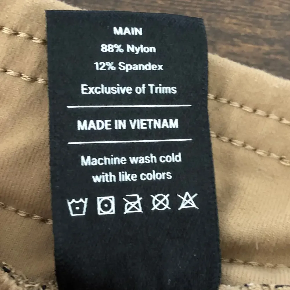 Public Rec Pants Mens 32/28 Tan Daymaker Straight Zip Pocket All Day Every Day